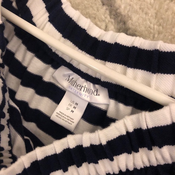 Motherhood Maternity Striped Dress - Picture 3 of 4